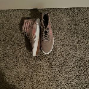 VANS Milton Floral Suede High top sneakers